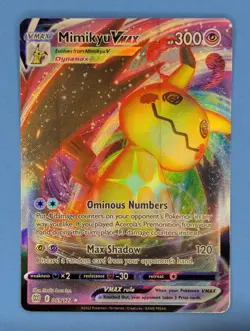 Mimikyu VMAX 069/172 Pokemon TCG Ultra Rare SWSH09: Brilliant Stars Near Mint - Image 1