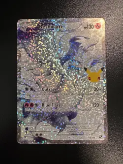 Reshiram (Full Art Holo) 113/114 - Pokemon Celebrations LP (Lightly Played) - Image 1