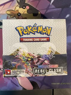 Pokemon TCG Rebel Clash Sealed Booster Box - Image 1