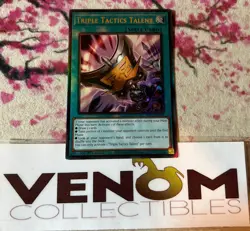 1x (M/NM) Triple Tactics Talent RA01-EN063 Ultimate Rare 1st Edition YuGiOh - Image 1