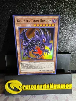 Red-Eyes Toon Dragon SHVI-EN036 Shining Victories 1st Edition - Image 1
