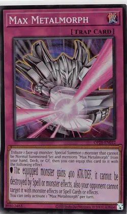 Max Metalmorph Super Rare OTS Tournament Pack 28 OP28-EN012 NM - Image 1