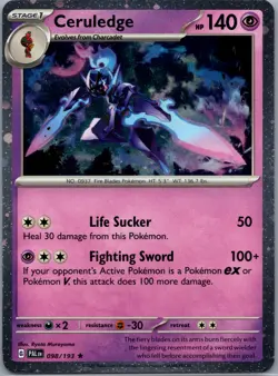 Ceruledge - (Cosmos Holo) Promo Miscellaneous Cards & Products 098/193 NM - Image 1