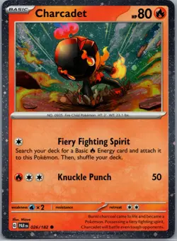 Charcadet - (Cosmos Foil) Promo Miscellaneous Cards & Products 026/182 NM - Image 1