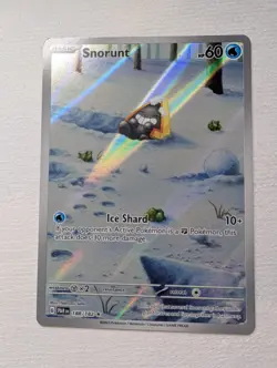 Snorunt 188/182 Sv04 Paradox Rift Art Rare Pokemon Card | NM - Image 1