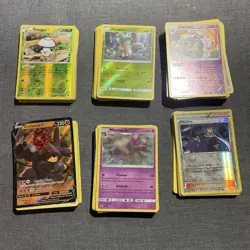 150+ Huge Pokemon Card Lot Collection, Modern Sets Some Holos - Image 1
