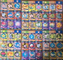 Vintage Burger King Pokemon Card Whole Sheets COMPLETE SET 1-20 + More!!! - Image 1