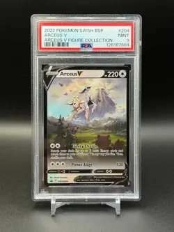 Pokemon Arceus V SWSH204 SWSH: Sword & Shield Promo Card PSA 9 MINT - Image 1