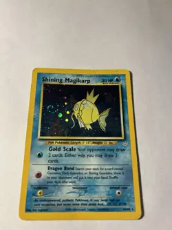 Pokemon TCG Shining Magikarp Holo Card 66/64 Neo Revelation Unlimited - Image 3