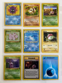 Pokemon Card Binder Collection - Vintage Card Lot | 1999-2000 WOTC Rare/Uncommon - Image 1