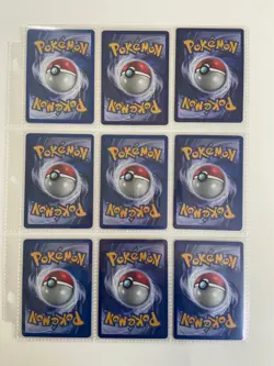 Pokemon Card Binder Collection - Vintage Card Lot | 1999-2000 WOTC Rare/Uncommon - Image 2