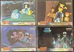 Pokemon Topps -4 Foil Card Lot- Mewtwo Strikes Back Set Underwater Adventure - Image 1