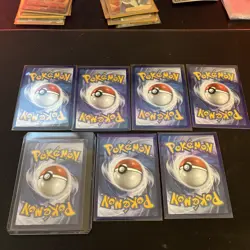 Pokemon TCG Lot of 7 Charizard Cards Near Mint Condition - Image 2