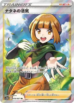 Pokemon Card Gardenia's Vigor SR 078/067 s10d Time Gazer Japanese - Image 1