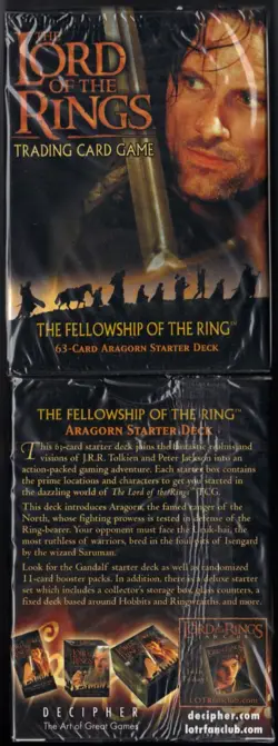 LOTR TCG CCG The Fellowship of the Ring Starter Decks 12 63-card decks Gandalf - Image 4
