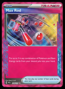 Max Rod 116/131 SV: Prismatic Evolutions Pokemon Card - Image 1