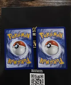 Pokemon Center Riolu and Alakazam Stamped Promo 009, 010 Mega Evolution Cards - Image 4