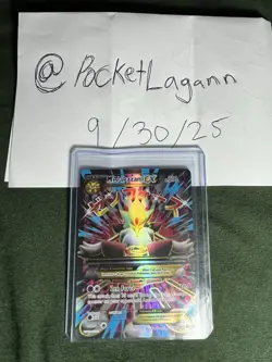 M Alakazam EX 118/124 Pokemon Card TCG Fates Collide Set Light Played Condition - Image 3