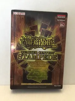 New Yu-Gi-Oh! Trading Card Gamez: Quarter Century Stampede Box - 25 Foil Cards - Image 1