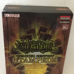 New Yu-Gi-Oh! Trading Card Gamez: Quarter Century Stampede Box - 25 Foil Cards - Image 2
