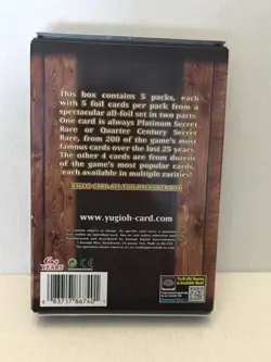 New Yu-Gi-Oh! Trading Card Gamez: Quarter Century Stampede Box - 25 Foil Cards - Image 4