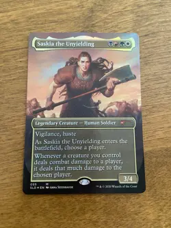 Saskia the Unyielding FOIL NM Secret Lair Drop SLD Magic MTG - Image 1