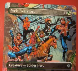 MAGIC,MTG: SPIDER-MAN, WEB - WARRIORS, 0203, REGULAR, UNCOMMON, NM, SPM - Image 2
