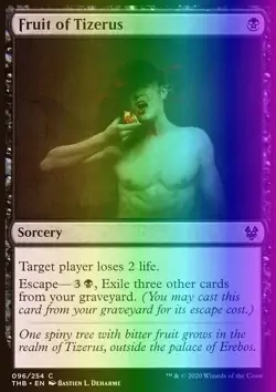 Fruit of Tizerus Foil Theros Beyond Death Light Play MTG Magic DNA GAMES - Image 1