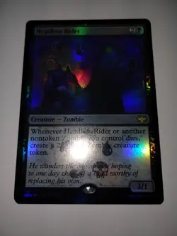 MTG ​Headless Rider Promo Innistrad: Crimson Vow VOW 118/277 Rare - Image 1