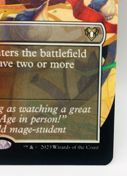 MTG Spectator Seating 0664 Borderless Extended Art NM+ Commander Masters Rare - Image 5