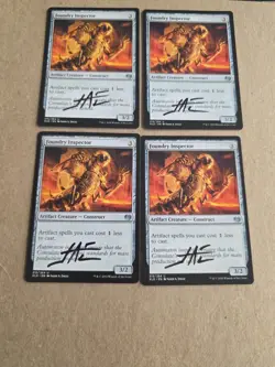 Foundry Inspector X1 Signed By Jason Engle Magic the Gathering - Image 1