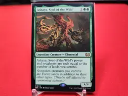 Ashaya, Soul of the Wild Commander: Duskmourn: House of Horror Regular NM - Image 1