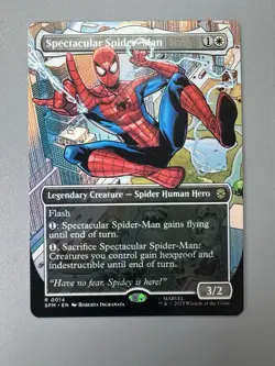 Spectacular Spider-Man (Borderless) #0014 Marvel's Spider-Man Regular NM - Image 1