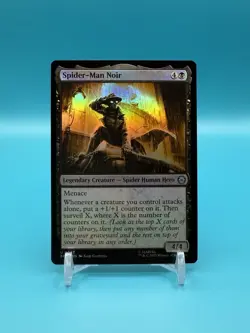 Spider-Man Noir - Marvel’s Spider-Man (SPM) - FOIL - Image 1