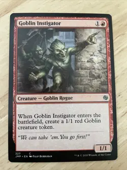 MTG Goblin Instigator Jumpstart 327 Regular Common NM/M - Image 1