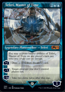 Teferi, Master of Time (showcase, non-foil) - Image 1