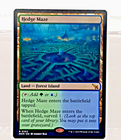 Hedge Maze 0262-Murders at Karlov Manor MTG-Reg Rare-Magic The Gathering 2024 NM - Image 1