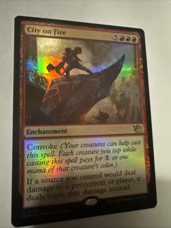 City On Fire March of the Machine Foil - Image 2