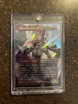 Magic The Gathering: Final Fantasy - Lightning, Army of One 545 (Surge Foil) - Image 1
