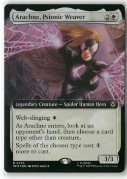 Arachne, Psionic Weaver Extended Art MTG NM Regular - Image 1