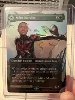 Miles Morales (0234) (Borderless) Marvel's Spider-Man Foil - Image 1