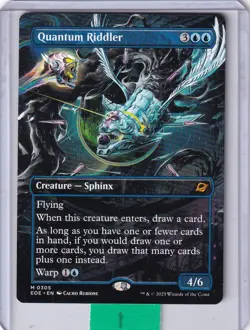 Quantum Riddler (Borderless) * Edge of Eternities MTG - Image 1