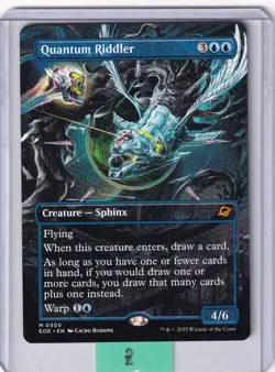 Quantum Riddler (Borderless) * Edge of Eternities MTG - Image 3