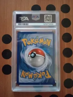 2017 Pokemon Sun & Moon Crimson Invasion #110 Lusamine Full ART PSA 7 Mint - Image 2