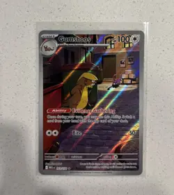 Gumshoos - Illustration Rare 153/132 - Mega Evolution Pokemon - NM/M - Image 1