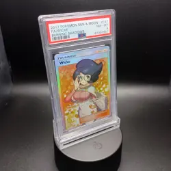2017 POKEMON SUN & MOON BURNING SHADOWS #147 FULL ART/WICKE PSA 8 - Image 2