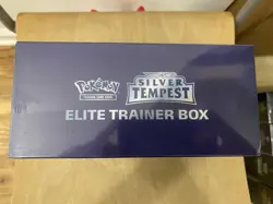 Pokemon TCG: Sword & Shield SILVER TEMPEST Elite Trainer Box ETB NEW/Sealed - Image 3