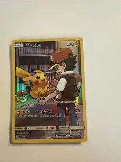 2019 Pokemon Cosmic Eclipse Secret Pikachu 241 Full Art NM/Mint - Image 1