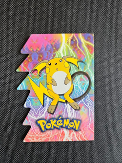 Pokemon 2001 Topps Johto Champions Die-Cut - Raichu #6 - Image 1