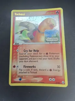 Pokemon TCG Torkoal EX Legend Maker 27 Reverse Holo Rare MINT - Image 5
